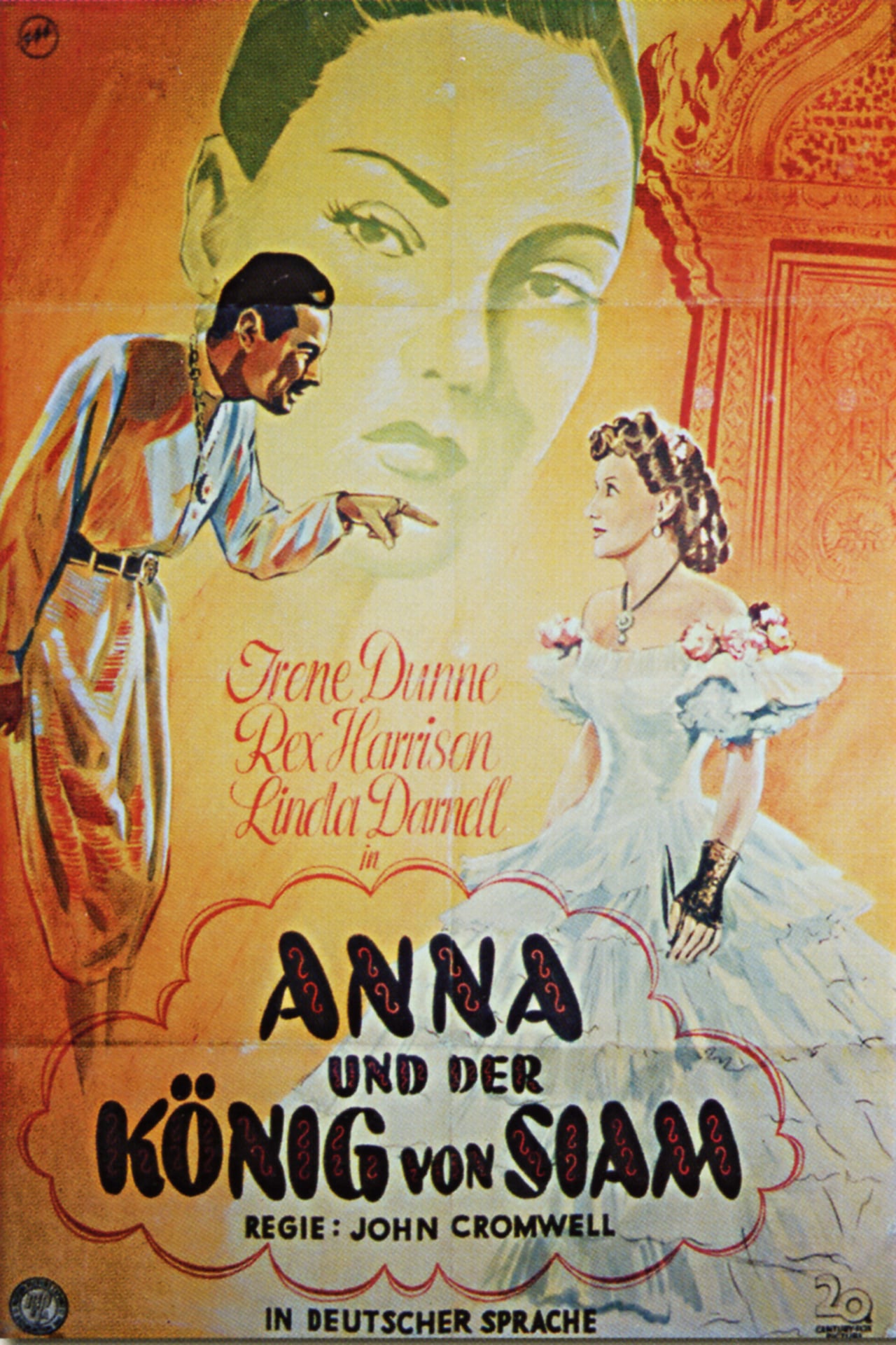 Poster Anna und der König von Siam