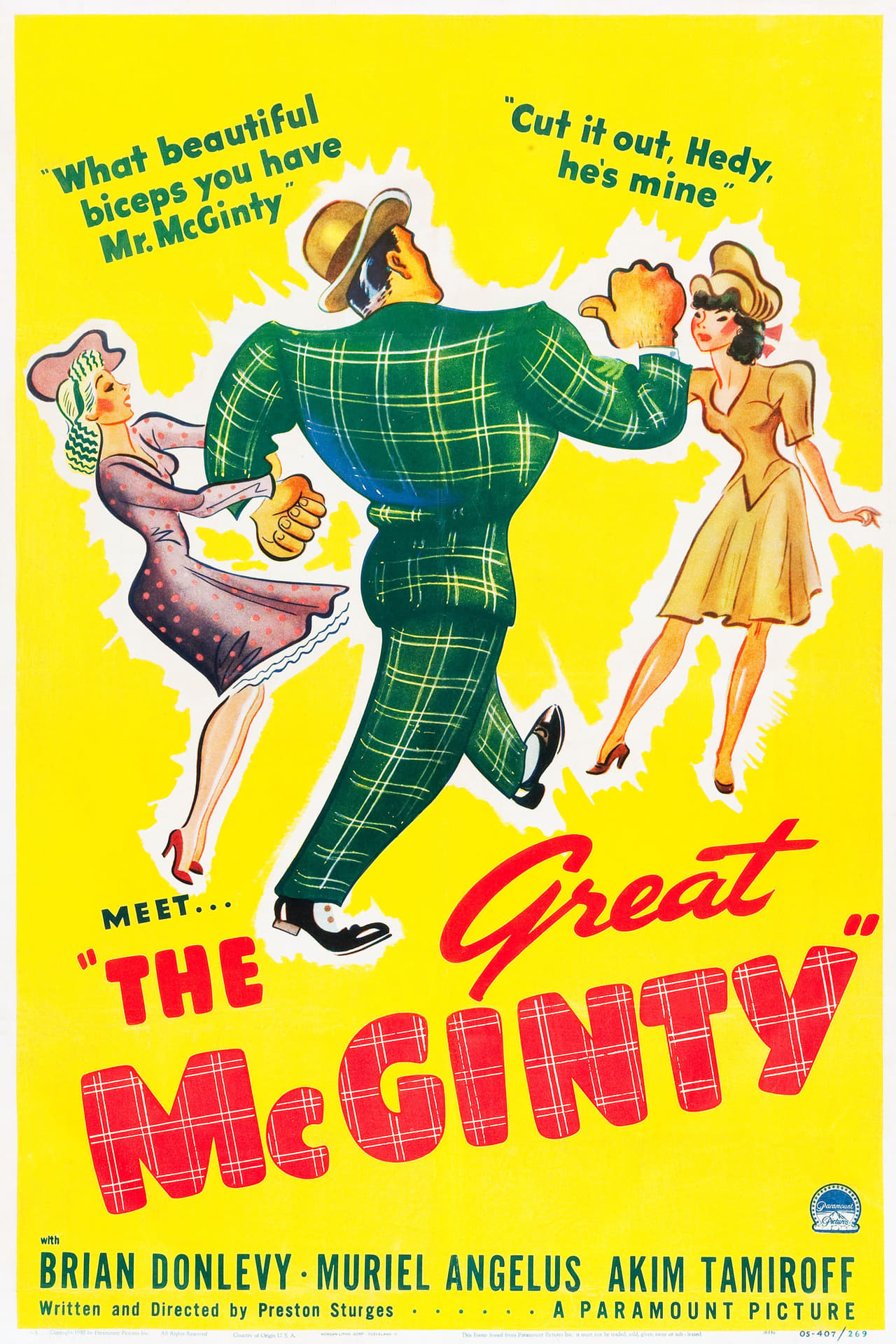 Poster Der große McGinty