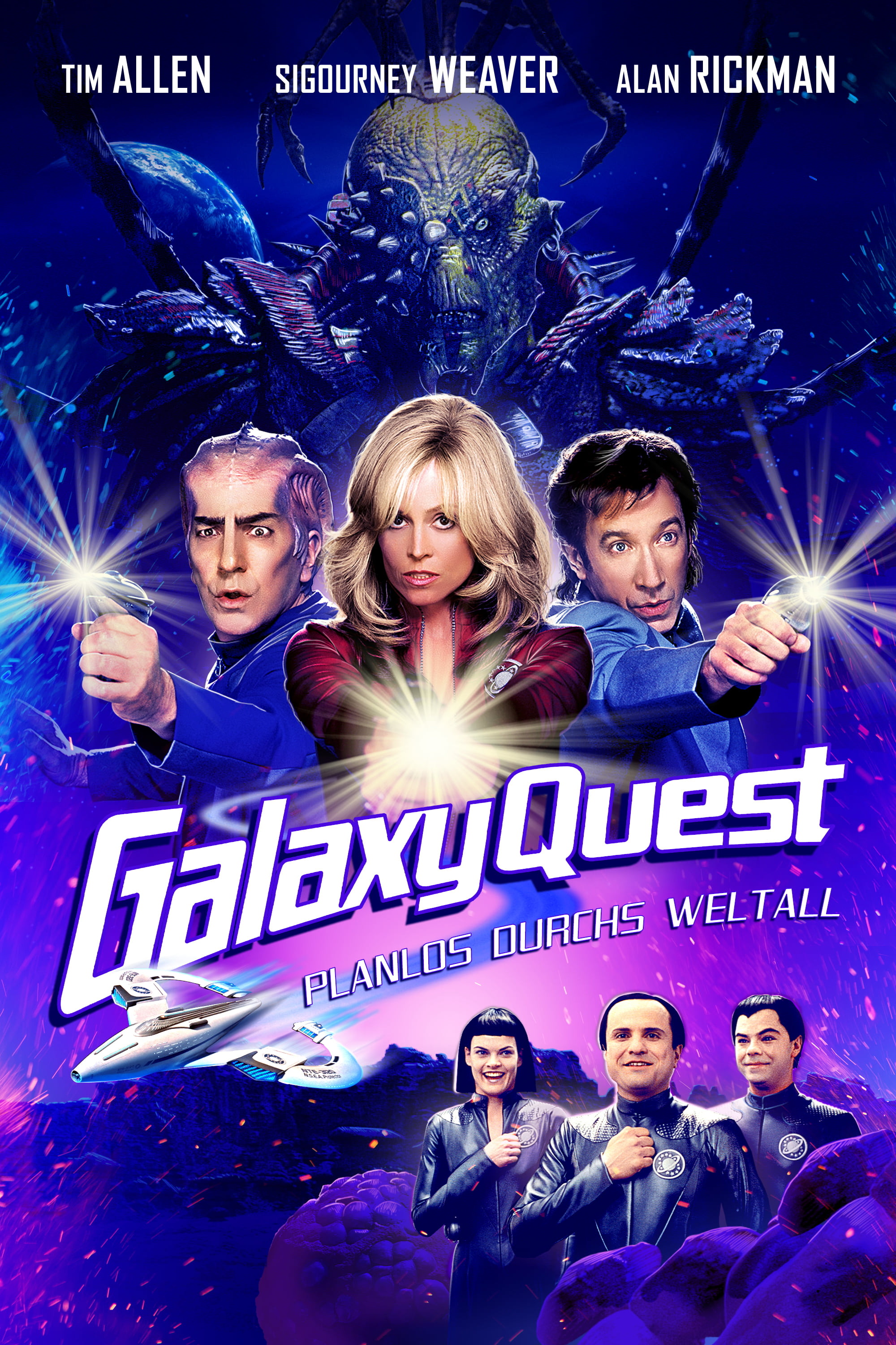 Poster Galaxy Quest - Planlos durchs Weltall