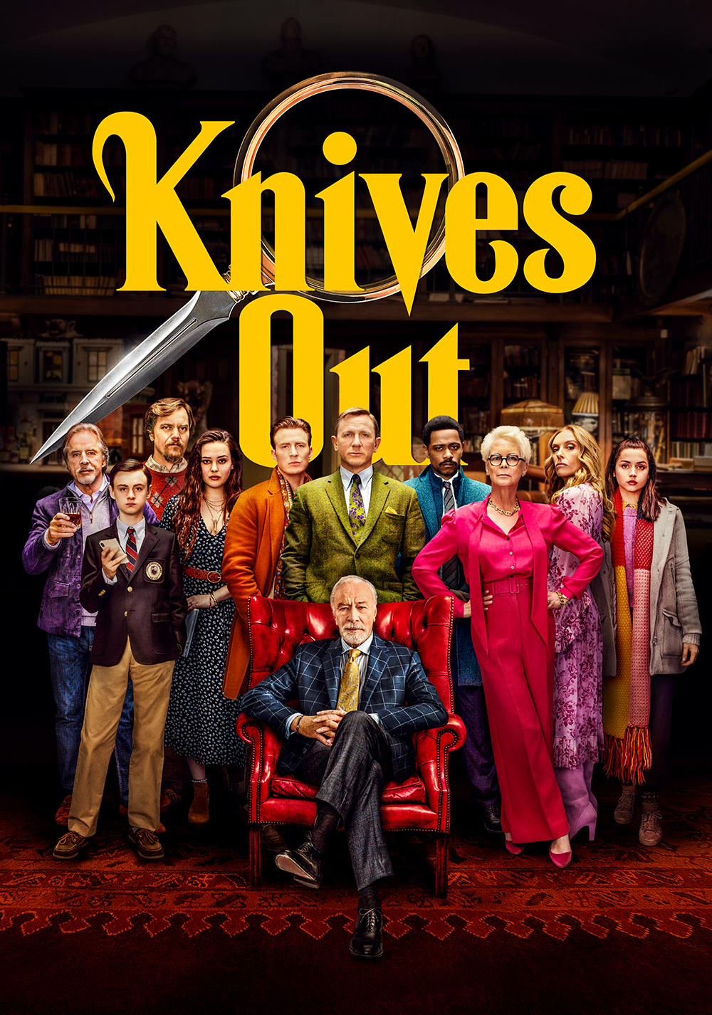 Poster Knives Out - Mord ist Familiensache