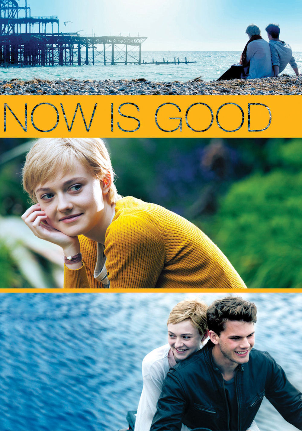 Poster Now is good - Jeder Moment zählt