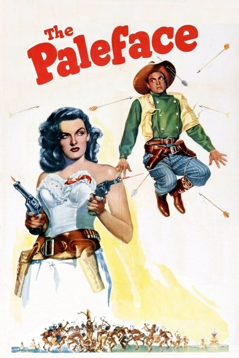 Poster Sein Engel mit den zwei Pistolen