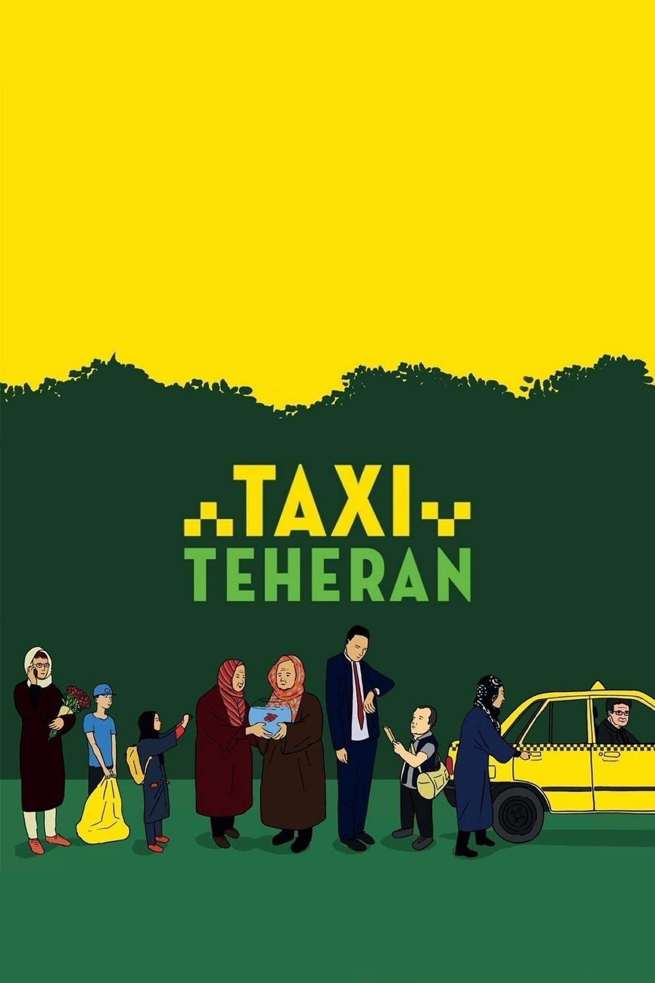 Poster Taxi Teheran