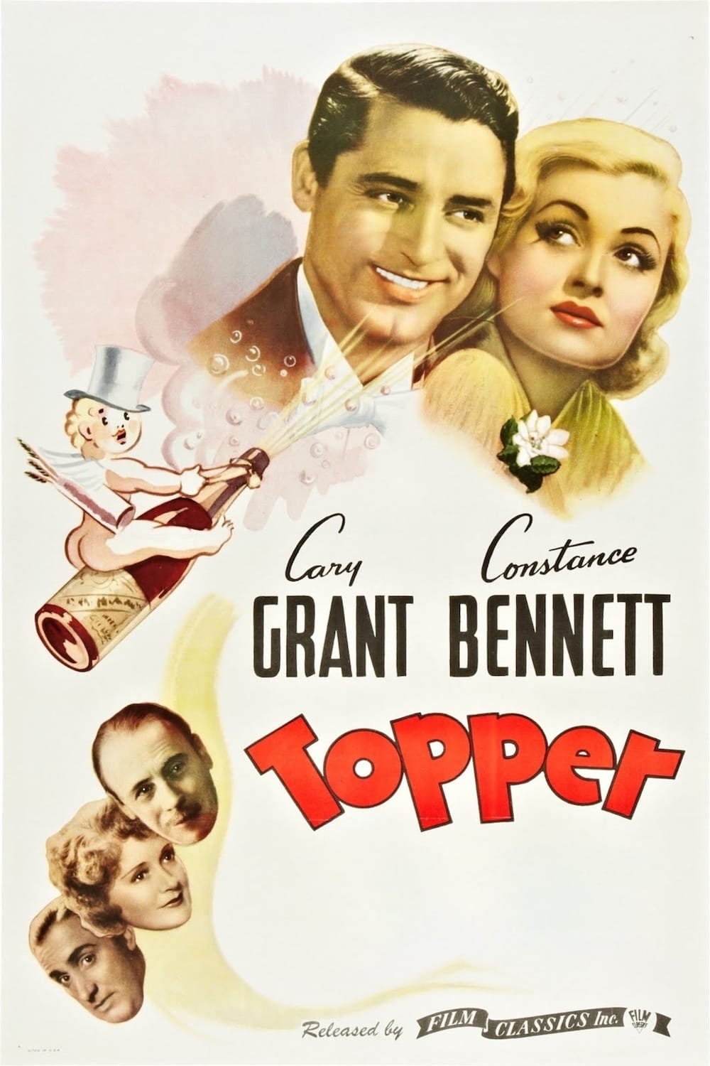 Poster Topper - Das blonde Gespenst